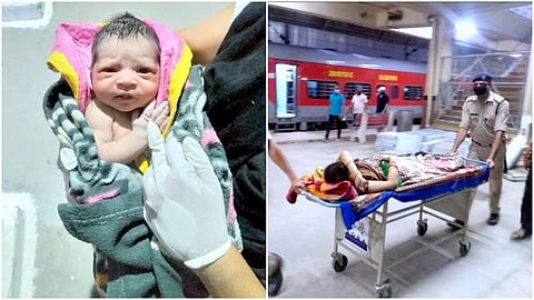 ശ്രമിക് ട്രെയിനില് യുവതിക്ക് സുഖപ്രസവം