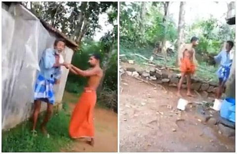 മദ്യലഹരിയില് തിരുവല്ലയില് അച്ഛന് മകന്റെ ക്രൂരമര്ദ്ദനം; ദൃശ്യങ്ങള് പ്രചരിച്ചതിന് പിന്നാലെ പൊലീസ് കേസെടുത്തു