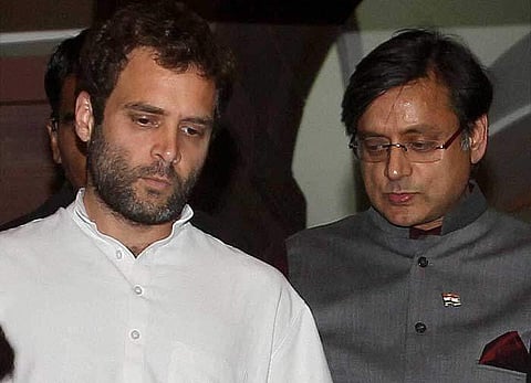 ഫെയ്സ്ബുക്ക് വിവാദം; രാഹുലിനും തരൂരിനും എതിരെ ബിജെപിയുടെ അവകാശലംഘന നോട്ടീസ്