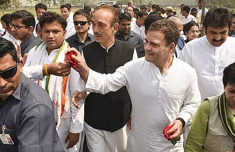 കത്ത് എഴുതിയവര്ക്കു ബിജെപിയുമായി രഹസ്യ ധാരണ; ആരോപണവുമായി രാഹുല്, കോണ്ഗ്രസില് പരസ്യ കലാപം