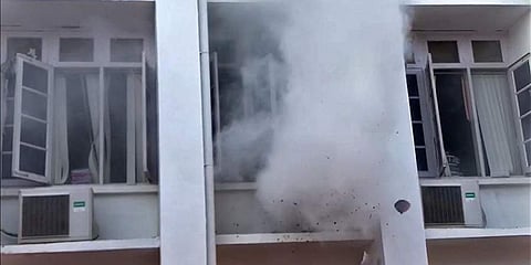 മുറിയില് പുക നിറഞ്ഞു, വാതില് തുറന്നതോടെ തീ പിടിച്ചു; അഗ്നിശമന സേനയുടെ റിപ്പോര്ട്ട്