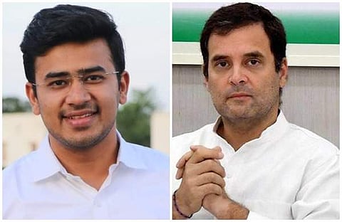 ട്വിറ്ററിന് പുറത്ത് രാഹുല് ഗാന്ധി ഒന്നുമല്ല; അജ്ഞാത ട്രോളുകള് പോലെ; പരിഹാസവുമായി തേജസ്വി സൂര്യ