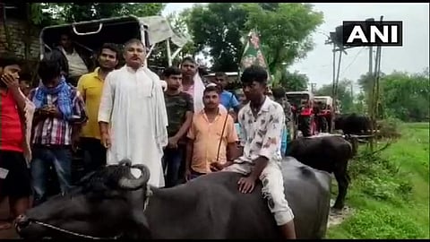 പോത്തിന്റെ പുറത്തേറിയും ട്രാക്ടറില് സഞ്ചരിച്ചും പ്രതിഷേധം, ദേശീയ പാതയും റെയിലും ഉപരോധിച്ചു; കര്ഷക പ്രക്ഷോഭം ശക്തം (വീഡിയോ)