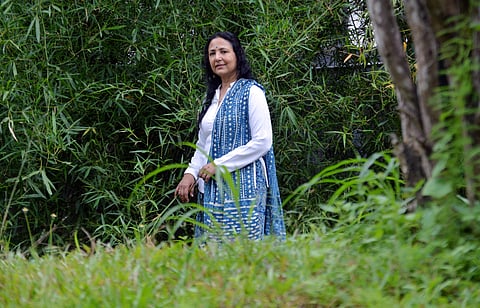 ജെ ഗീത: ഫോട്ടോ: വിൻസെന്റ് പുളിക്കൽ/ എക്സ്പ്രസ്