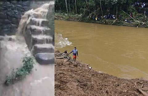 ഫൗസിയ അയച്ച വിഡിയോയില്നിന്ന്, കോക്കയാര് ദുരന്തത്തിനു ശേഷം