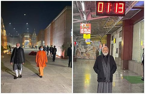 നരേന്ദ്ര മോദി ട്വിറ്ററില് പങ്കുവച്ച ചിത്രങ്ങള്