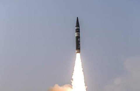 ആഗ്നി മിസൈലിന്റെ പരീക്ഷണം/ഡിആര്ഡിഒ