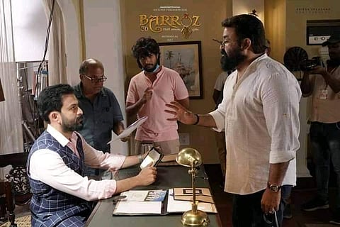 ബറോസിന്റെ ആദ്യ ഷെഡ്യൂൾ/ ചിത്രം: ഫേസ്ബുക്ക്