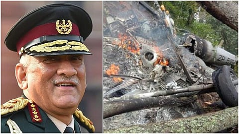 സംയുക്തസോ മേധാവി ബിപിന് റാവത്തും അപകടത്തില്പ്പെട്ടെ ഹെലികോപ്റ്ററും