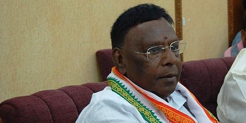 പുതുച്ചേരി മുഖ്യമന്ത്രി വി നാരായണസ്വാമി