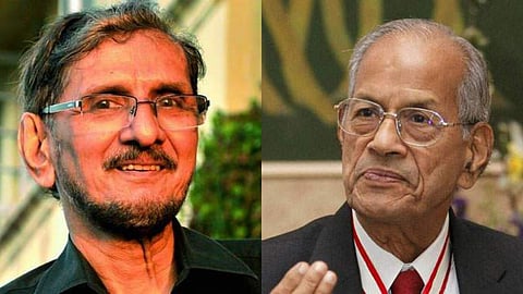 എന് എസ് മാധവന്, ഇ ശ്രീധരന്