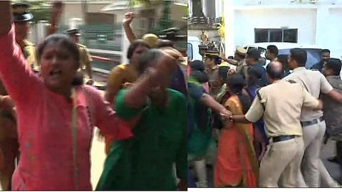 ശബരിമല പ്രക്ഷോഭത്തില്നിന്ന്/ ഫയല്