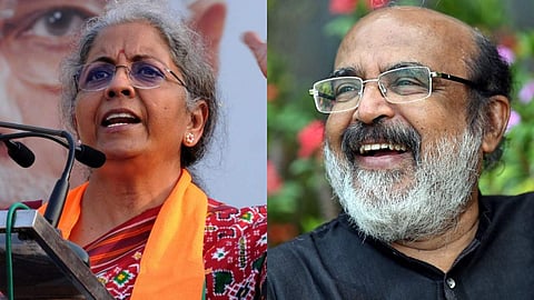 നിര്മല സീതാരാമന്, തോമസ് ഐസക്