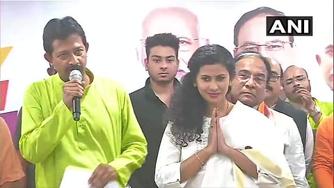 ബംഗാളി നടി രാജ്ശ്രീ രാജ്ബന്ഷി ബിജെപിയില് ചേരുന്നു/ എഎന്ഐ ചിത്രം