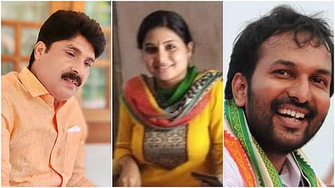 ടി സിദ്ദിഖ്- വീണ നായര് - പിസി വിഷ്ണുനാഥ് / ചിത്രം ഫെയസ്ബുക്ക്