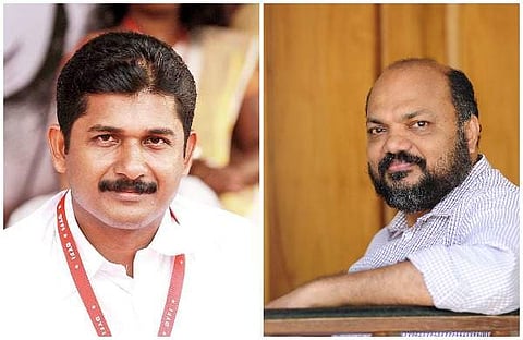 എം സ്വരാജ്, പി രാജീവ്