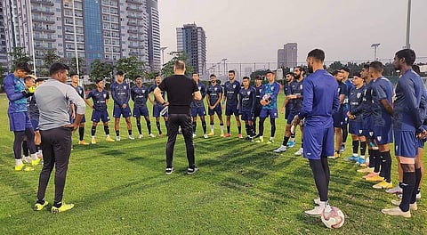 ഇന്ത്യന് ഫുട്ബോള് ടീം/ഫോട്ടോ: ഫെയ്സ്ബുക്ക്