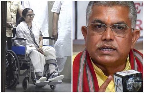 മമത ബാനര്ജി,ദിലീപ് ഘോഷ്