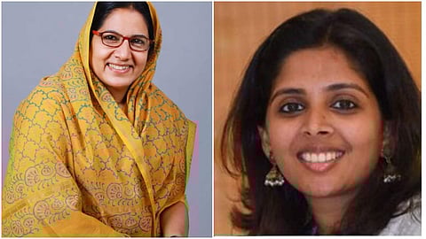 കാനത്തില് ജമീല- ഷെല്ന നിഷാദ് / ചിത്രം ഫെയ്സ്ബുക്ക്