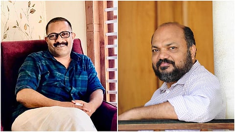 പി രാജീവ് - കെഎം ഷാജി / ചിത്രം ഫെയ്സ്ബുക്ക്