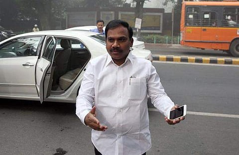 ഡിഎംകെ നേതാവ് എ രാജ