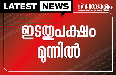ആദ്യ മണിക്കൂറില് ലീഡ് ഉയര്ത്തി എല്ഡിഎഫ്, ആലപ്പുഴയില് ഹരിപ്പാട് ഒഴികെ എല്ലാ മണ്ഡലങ്ങളിലും മുന്നേറ്റം; മലപ്പുറത്ത് നാലിടത്ത് മേല്ക്കൈ