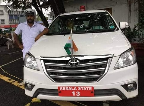 പതിമൂന്നാം നമ്പർ സ്റ്റേറ്റ് കാർ/ഫോട്ടോ:ഫെയ്സ്ബുക്ക്