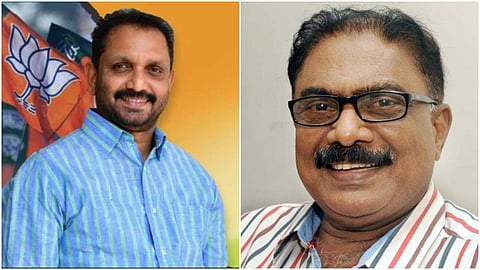 കെ സുരേന്ദ്രന്- എംഎസ് കുമാര്