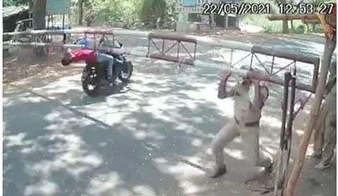 സമൂഹ മാധ്യമങ്ങളില് പ്രചരിക്കുന്ന വിഡിയോയില്നിന്നുള്ള ദൃശ്യം