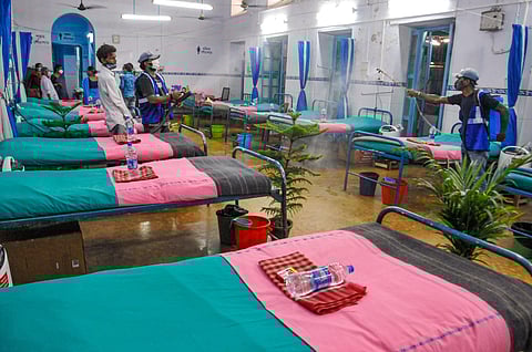 കോവിഡ് ആശുപത്രി, പിടിഐ/ ഫയല് ചിത്രം