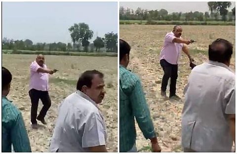 ഫരീദാബാദ് പൊലീസ് പങ്കുവച്ച വീഡിയോയില് നിന്ന്