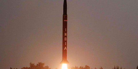 അഗ്നി മിസൈല്, ഫയല് ചിത്രം