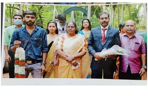 സിജോ രാജനും കുടുംബവും