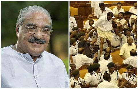 കെ എം മാണി, നിയമസഭയില് നടന്ന കയ്യാങ്കളി