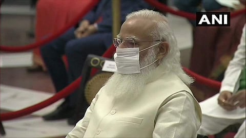 സത്യപ്രതിജ്ഞ ചടങ്ങില് പ്രധാനമന്ത്രി നരേന്ദ്ര മോദി/എഎന്ഐ