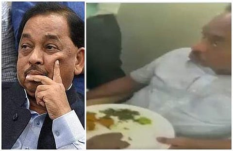 നാരായണ് റാണെ, എഎന്ഐ പുറത്തുവിട്ട വീഡിയോയില് നിന്ന്