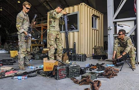 കാബൂള് വിമാനത്താവളത്തില്നിന്നുള്ള ദൃശ്യം/എപി