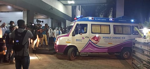 ആരോഗ്യമന്ത്രി ഫെയ്സ്ബുക്കില് പങ്കുവച്ച ചിത്രം