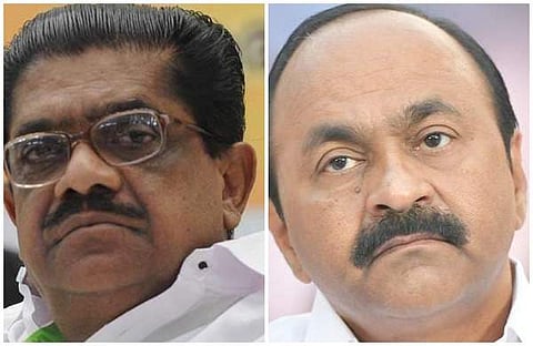 വി എം സുധീരന്, വി ഡി സതീശന്