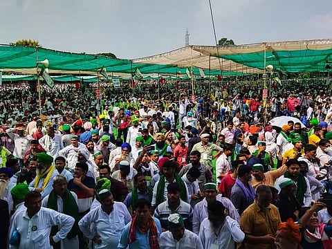 കിസാന് മഹാപഞ്ചായത്ത്/ട്വിറ്റര്