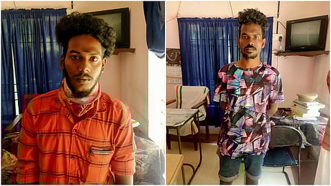 അറസ്റ്റിലായ യുവാക്കള്