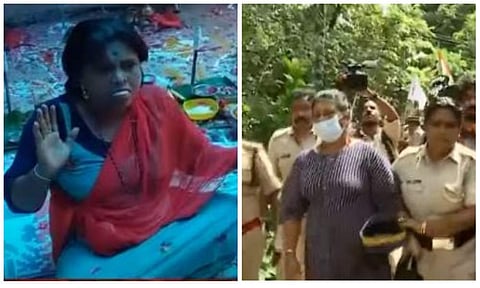 പൊലീസ് കസ്റ്റഡിയിലെടുത്ത മന്ത്രവാദി