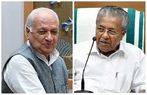 pinarayi and arif muhammad khan