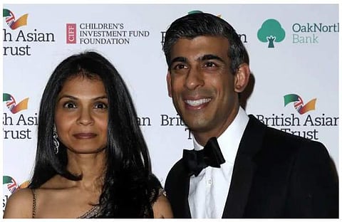 ഋഷി സുനക്, അക്ഷിത മൂര്ത്തി/എഎഫ്പി