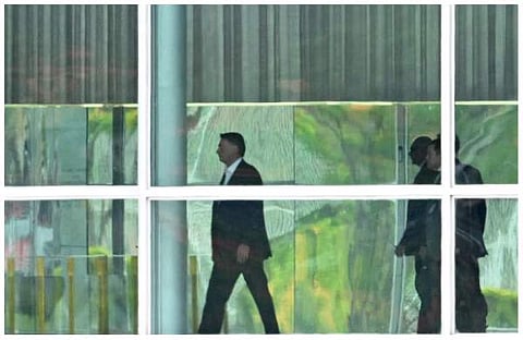 തെരഞ്ഞെടുപ്പ് ഫലപ്രഖ്യാപന ദിവസം ബോല്സനാരോ പ്രസിഡന്റ് പാലസില്/എഎഫ്പി