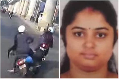 അപകടത്തിന്റെ സിസിടിവി ദൃശ്യം, കാവ്യ