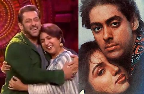 ബിഗ് ബോസ് വേദിയിൽ സൽമാൻ ഖാനും രേവതിയും/ വിഡിയോ സ്ക്രീൻഷോട്ട്, ലവ് പോസ്റ്റർ