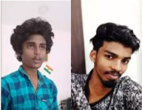 ബൈക്കപകടത്തില് മരിച്ച യുവാക്കള്