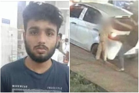 ശിഹ്ഷാദ്, ആക്രമണത്തിന്റെ സിസിടിവി ദൃശ്യത്തില് നിന്ന്