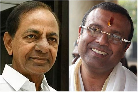 ചന്ദ്രശേഖര റാവു, തുഷാര് വെള്ളാപ്പള്ളി/ ഫയല്